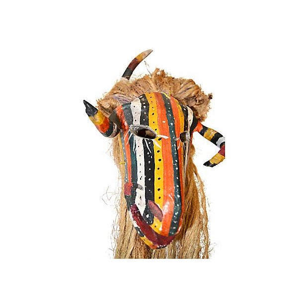 Mexican Ceremonial Guerrero Goat Mask Chairish