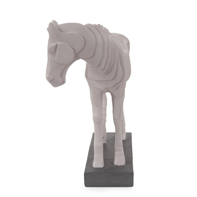 Contemporary Minimalist Horse Sculpture For Sale - Image 3 of 10
