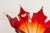 Orange and Red Murano Glass Vase from Fratelli Toso, 1960s For Sale - Image 12 of 15