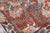 Antique Tabriz With All-Over Floral Sub-Geometric Design in Charcoal and Red 8'0 X 11'6 For Sale - Image 14 of 16