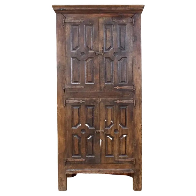 Carved Wooden Buffet, 19th Century For Sale