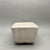Vintage White Hull Usa Ceramic Ribbed Planter F42 For Sale - Image 4 of 9