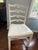 Shabby Chic Dining Chairs Set of 4 Custom Designed by Dorothy Draper for 1948 Greenbrier Resort Renovation For Sale - Image 3 of 6