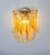 Vintage Italian Murano Wall Lights with Caramel Lattimo Glass Petals in the Manner of Mazzega, 1990, Set of 2 For Sale - Image 11 of 18