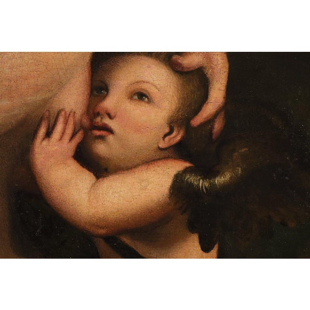 Camillo Boccaccino, Nude, Venus Cupid Boccaccino, 17th Century, Oil Painting on Canvas, Framed For Sale - Image 4 of 16