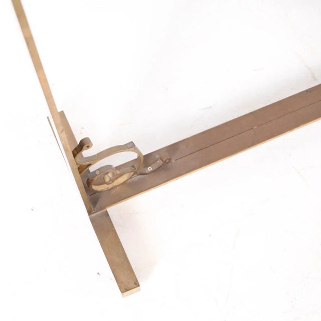 Vintage Rack in Brass For Sale - Image 6 of 8