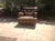 1950s Mid-Century Modern Leather Club Chair For Sale - Image 5 of 10