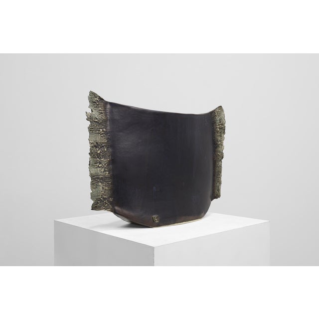 French Ceramic Vase, France, 1960s For Sale - Image 6 of 12