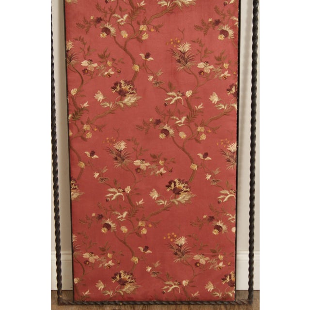 Metal Antique Embroidery & Wrought Iron Decorative Wall Panels For Sale - Image 7 of 13