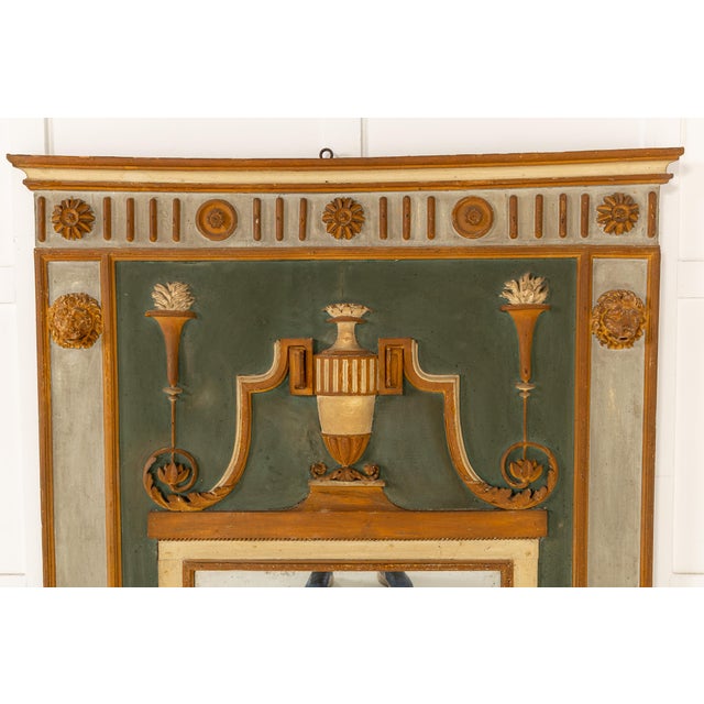 18th century italian painted mirror an unusual, decorative 18th century italian painted mirror of good size. this mirror...