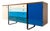 Restored Mid-Century Modern Sled-Based Credenza a Fusion of Inspiration After George Nelson and Finn Juhl, Usa, C. 1960s For Sale