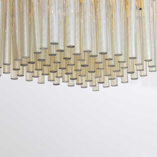 Mid-Century Italian Chandelier from Venini For Sale - Image 6 of 12