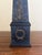 Neoclassical Faux Marble Obelisk With Brass Mounts For Sale In South Bend - Image 6 of 11