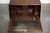 Brown Antique English Oak Secretaire with Leather Top, 1700s For Sale - Image 8 of 16