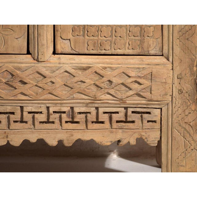 Antique Carved Pine Sideboard For Sale - Image 10 of 14