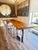 Black Live Edge Custom Dining Table For Sale - Image 8 of 14