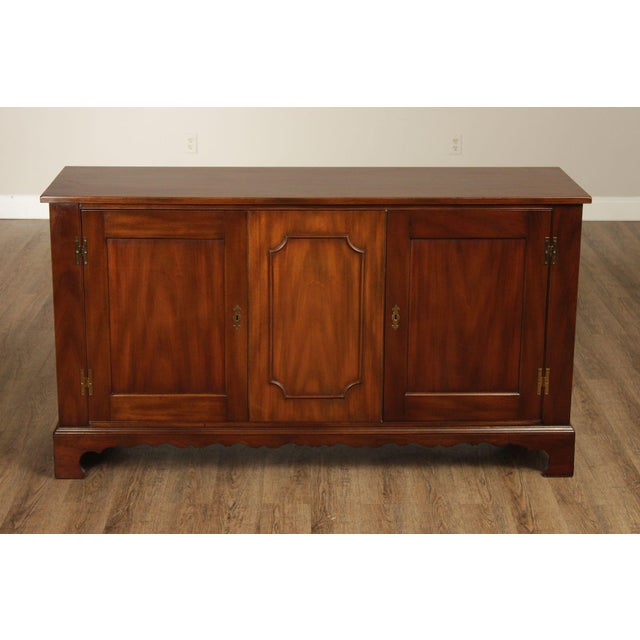 Kittinger Williamsburg Adaptation Mahogany Buffet Cabinet For Sale - Image 15 of 18
