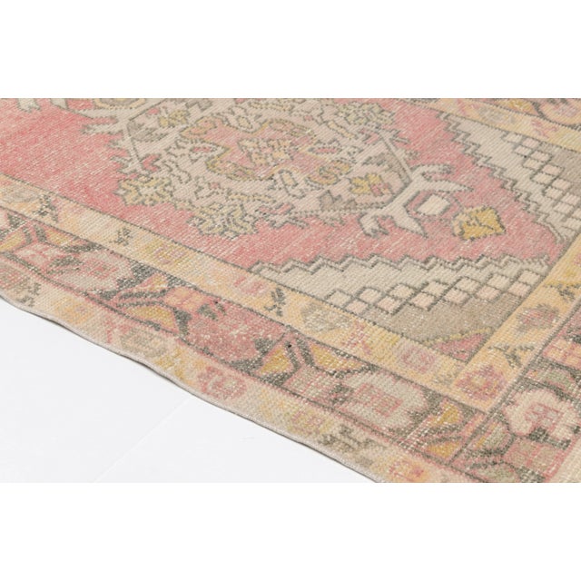 Textile 1950s Turkish Anatolian Wool Runner Rug For Sale - Image 7 of 10