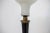 Large Italian Opal Glass and Wood and Brass Table Lamp For Sale - Image 14 of 18
