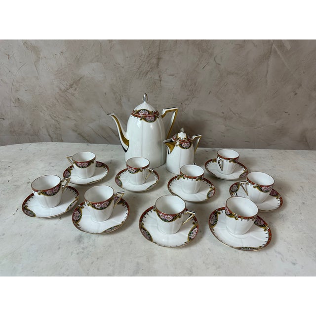 Art Deco Service from Limoges, 1930s, Set of 11 For Sale - Image 14 of 14