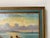 1960s 1960's Vintage Mediterranean Coastal Fisherman Oil Painting, Signed For Sale - Image 5 of 9