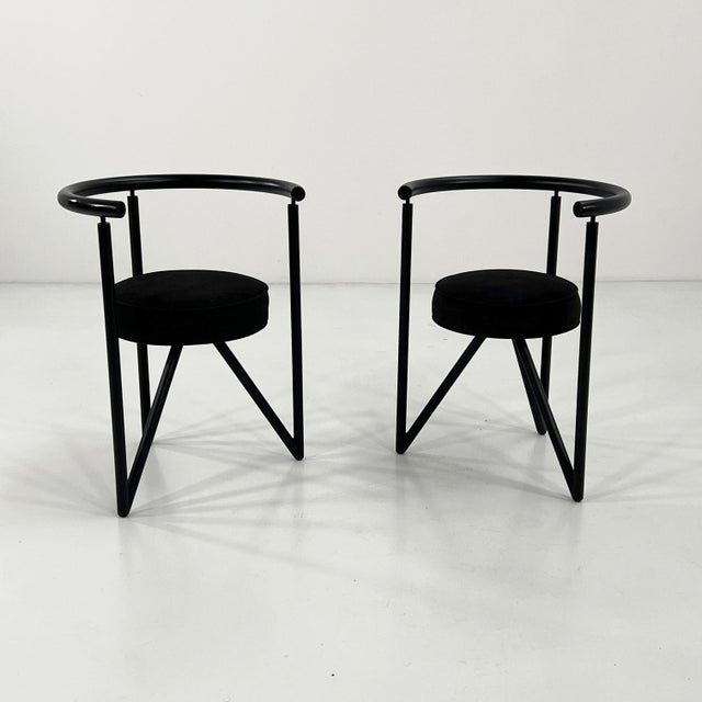 Miss Dorn Side Chair attributed to Philippe Starck for Disform, 1980s For Sale - Image 6 of 15