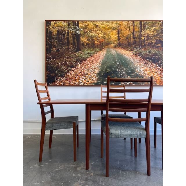 1960s Danish Dining Set by Gp Farum & Svegards - Set of 5 For Sale - Image 17 of 18