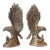 Vintage Brass Eagle Bird Bookends Usa America For Sale