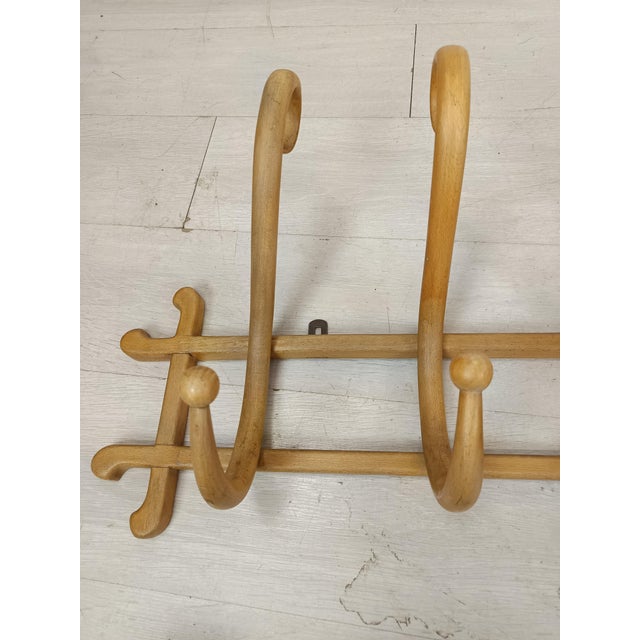Wall-Mounted Coat Rack by Thonet, 1890s For Sale - Image 12 of 15