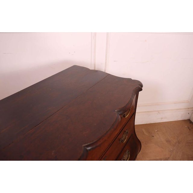 Vintage Dutch Bombe Commode For Sale - Image 9 of 10