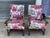 French Manuel Canovas Upholstered Antique French Chairs For Sale - Image 3 of 15
