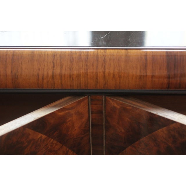 Bauhaus Sideboard with Gorgeous Round Walnut Veneer, Germany circa 1930 For Sale - Image 11 of 18