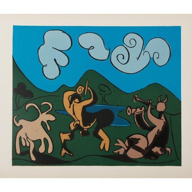 Pablo Picasso, Faunes et chèvre, Nude, Etching For Sale - Image 4 of 4