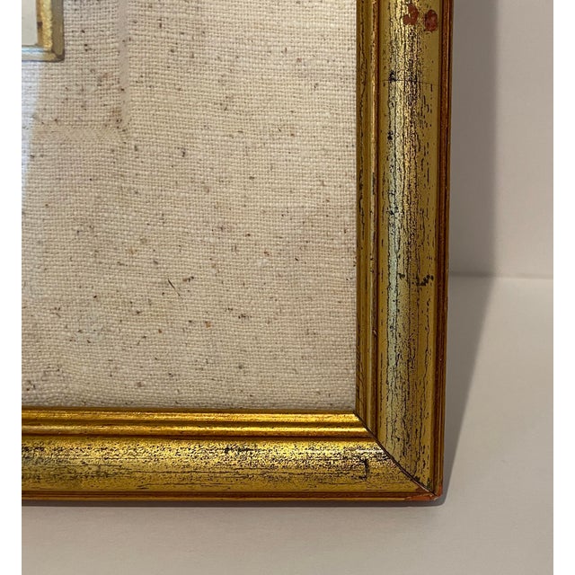 Paper 2003 Cathy Weber Raspberry Object Poem Painting Framed For Sale - Image 7 of 7