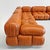 Large Leather Camaleonda Sofa by Mario Bellini for B&B, 1970s, Set of 5 For Sale - Image 7 of 16