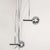 Height Adjustable Double Ball Chrome Arc Floor Lamp from Florian Schulz, 1970s For Sale - Image 4 of 15