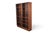 Brown Mid 20th Century Carlo Jensen Double Rosewood Bookcase by Hundevad + Co #1 For Sale - Image 8 of 9