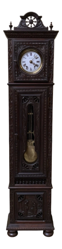 Breton Grandfather Clock, 1880
