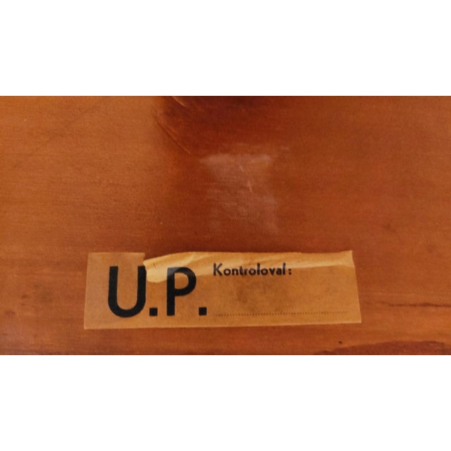 Brown Czechoslovakian Coffee Table by J. Halabala for UP Závody, 1950s For Sale - Image 8 of 9