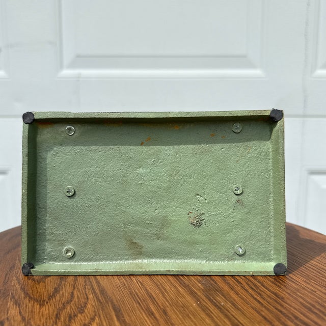 Bronze Cast Iron African Animal Letter Organizer For Sale - Image 8 of 8