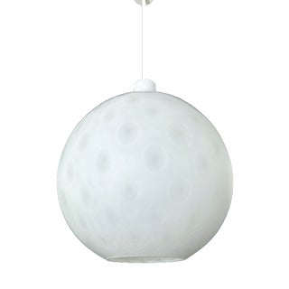 Large Glass Pendant Light from Peill & Putzler, 1960s For Sale