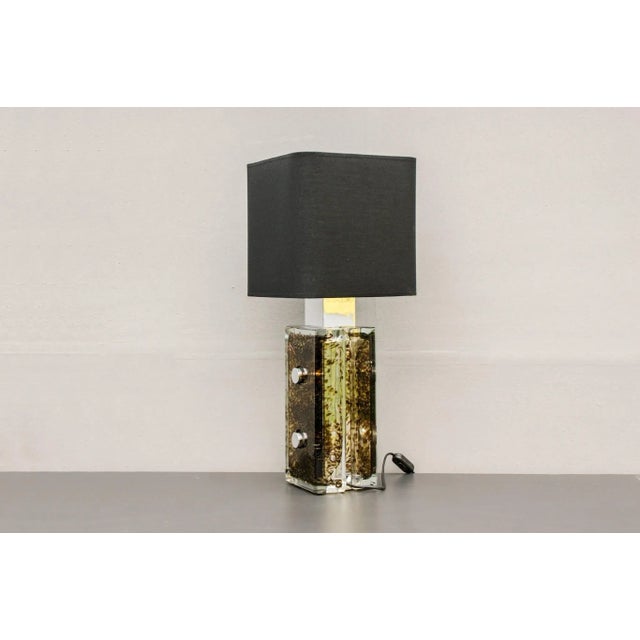 Glass Table Lamp by Helena Tynell for Limburg For Sale - Image 3 of 11