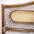 Mid-Century Vintage Bamboo and Rattan Double Bed Headboard, 1960s For Sale - Image 3 of 11