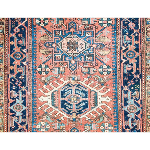 Early 20th Century Persian Heriz Rug For Sale - Image 13 of 16