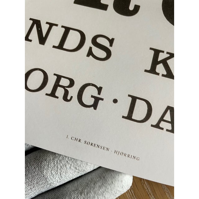 2020s Jean Deyrolle (1911-1967), Exibition Poster From Nordjyllands Kunstmuseum, Printed in Denmark For Sale - Image 5 of 6