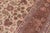 1990s Shabby Chic Kashan Pak-Persian Ivory/Brown Wool Rug - 9'1'' X 12'1'' For Sale - Image 5 of 9