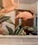 Silver Vintage Flamingo Mirror in Silver Gilt Frame For Sale - Image 8 of 12