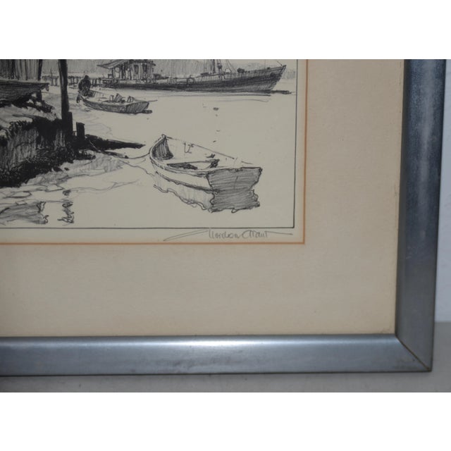 Impressionist Gordon Hope Grant Pencil Signed Lithograph C.1930s For Sale - Image 3 of 8