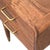 Roasted Almond-Finish Mango Wood 2-Drawer Nightstand For Sale - Image 4 of 8