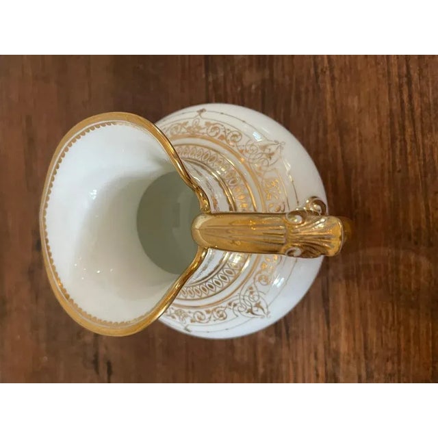 Antique Porcelain Milk Pitcher from Sèvres, 1847 For Sale - Image 9 of 13